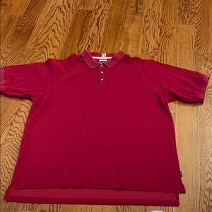 adidas Red Polo Shirt